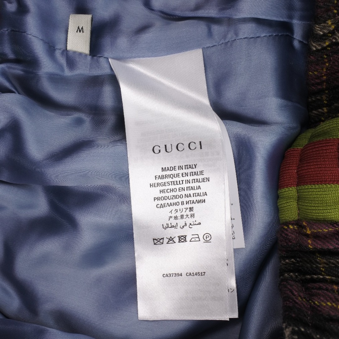 Gucci(グッチ)の【GUCCI】グッチ OVERSIZE TARTAN SHORTS チェック 595510 ウール ブラウン ユニセックス パンツ メンズのパンツ(ワークパンツ/カーゴパンツ)の商品写真