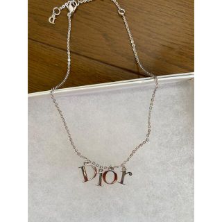 ディオール(Dior)のDior ロゴ　ネックレス(ネックレス)