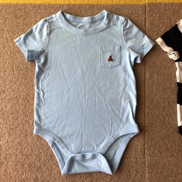 babyGAP(ベビーギャップ)の美品　gap ベビー　ロンパース　70 綿 キッズ/ベビー/マタニティのベビー服(~85cm)(ロンパース)の商品写真