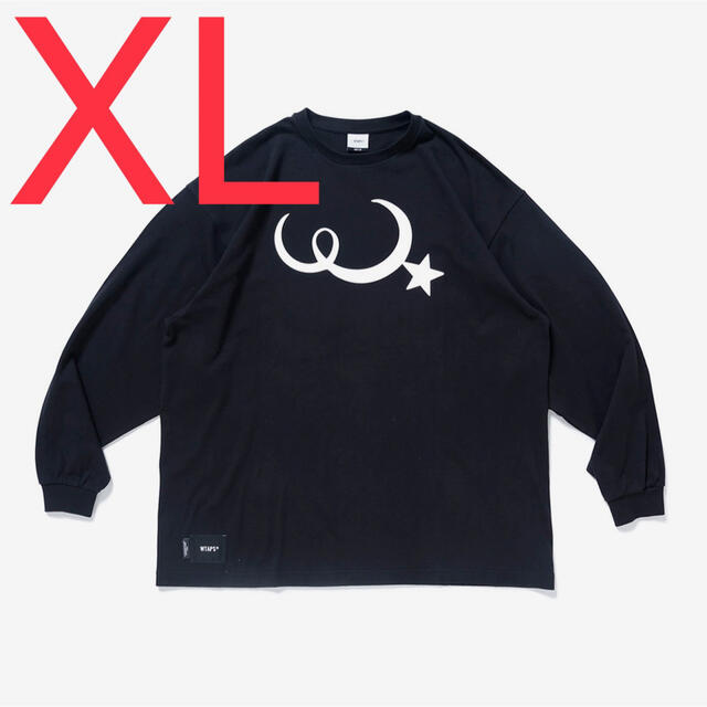 WTAPS MOON & STAR / LS / COTTON BLACK XLメンズ