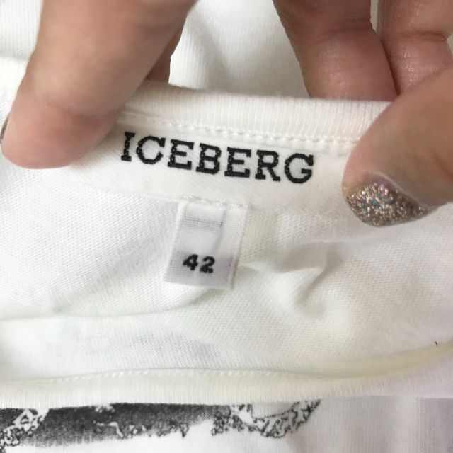 ICEBERG(アイスバーグ)のアイスバーグ FELIX フェリックス 半袖 Tシャツ サイズ42 レディース レディースのトップス(Tシャツ(半袖/袖なし))の商品写真