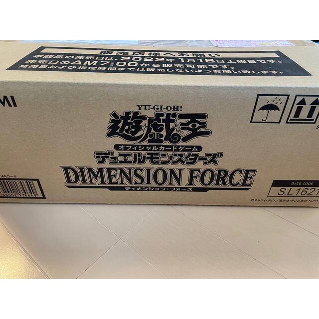 遊戯王 ディメンションフォース 初回版1カートン未開封 - Box/デッキ