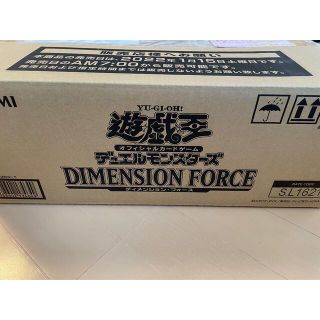 ユウギオウ(遊戯王)の遊戯王 ディメンションフォース 初回版1カートン未開封(Box/デッキ/パック)