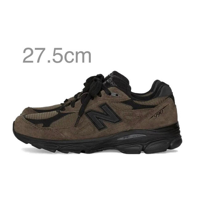 JJJJound × New Balance 990v3 Brown/Black