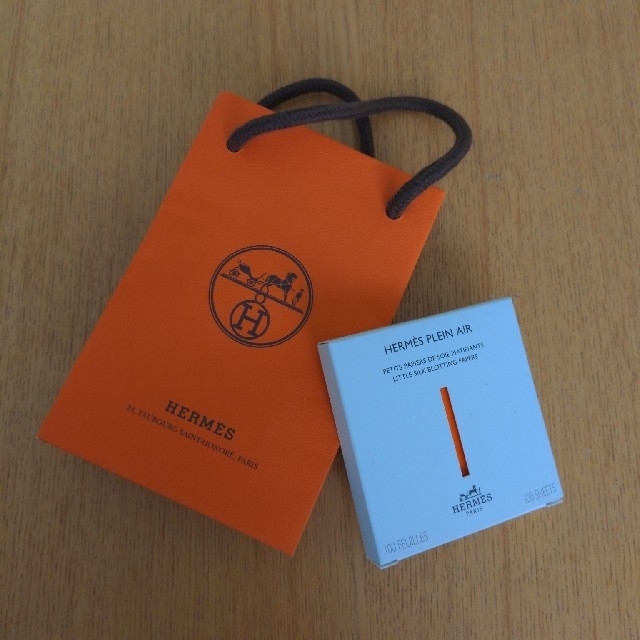 HERMES(エルメス)の新品☆エルメス☆ あぶらとり紙 コスメ/美容のメイク道具/ケアグッズ(あぶらとり紙)の商品写真