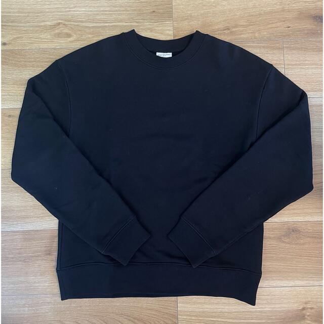 DRIES VAN NOTEN スウェット ブラック Sサイズ DRIES VAN NOTEN スウェット ブラック Sサイズ