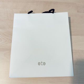 エテ(ete)のete ショップ袋 ショッパー(ショップ袋)