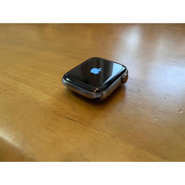 Apple Watch(アップルウォッチ)のApple Watch5 チタニウム シルバー 44mm メンズの時計(腕時計(デジタル))の商品写真