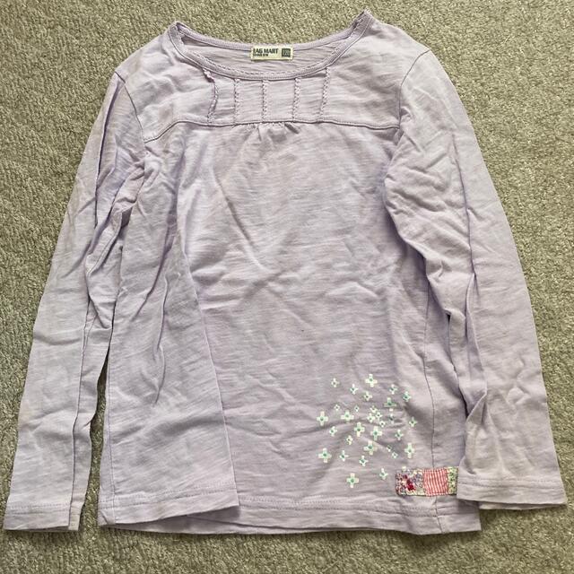 RAG MART(ラグマート)のラグマート　カットソー　120 キッズ/ベビー/マタニティのキッズ服女の子用(90cm~)(Tシャツ/カットソー)の商品写真