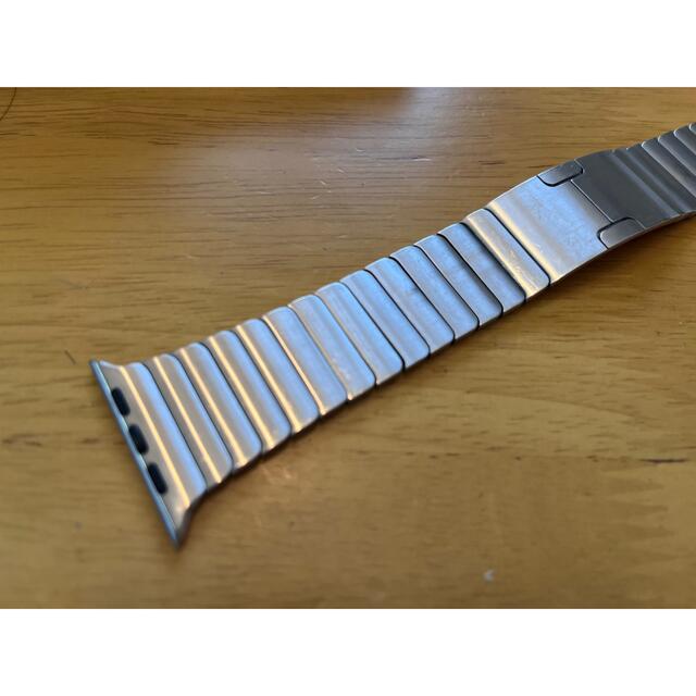 Apple - 【純正】Apple Watch リンクブレスレット 42mm シルバーの通販