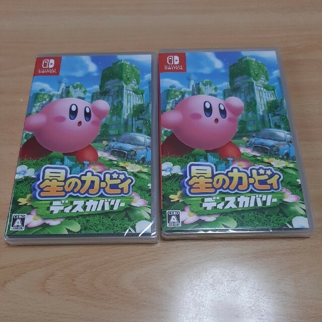 新品未開封2本セット　星のカービィ　ディスカバリー Switch エンタメ/ホビーのゲームソフト/ゲーム機本体(家庭用ゲームソフト)の商品写真