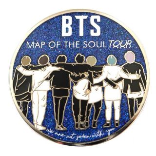 ボウダンショウネンダン(防弾少年団(BTS))の新品　BTS 防弾少年団　ピンバッジ　大(アイドルグッズ)