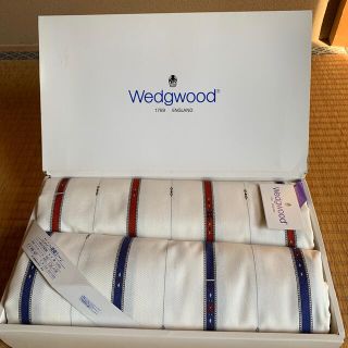 ウェッジウッド(WEDGWOOD)のお値下げ　未使用ウェッジウッド　フラットシーツ(シーツ/カバー)