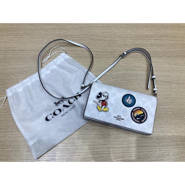 ショルダーバッグCOACH コーチ ディズニーコラボ ウォレットショルダー C2081 3749