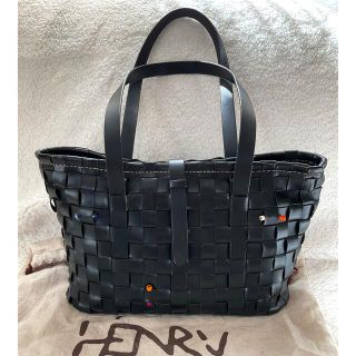 【美品】アンリークイール HENRY CUIR　Aliceショルダートートバッグ