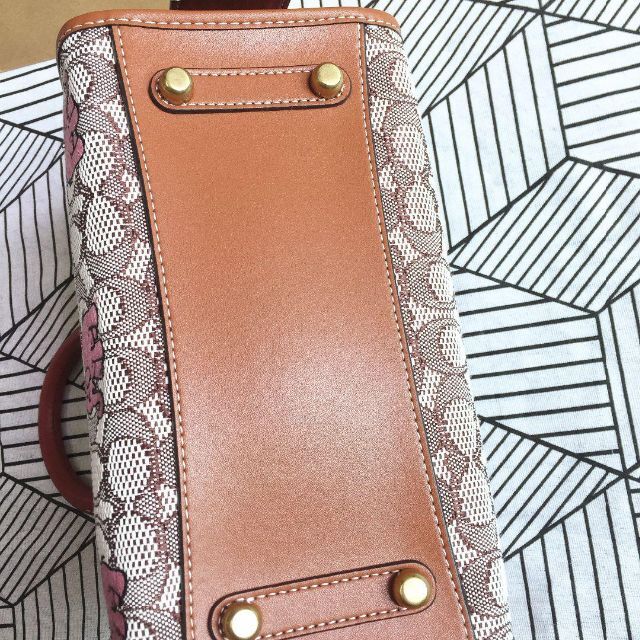 コーチCOACH ショルダーバッグ エンブロイダード エレファント