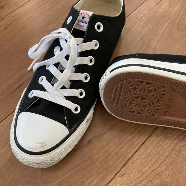 CONVERSE(コンバース)の【美品】converseコンバース★人気ネクスターローカット★ブラック黒24.5 レディースの靴/シューズ(スニーカー)の商品写真