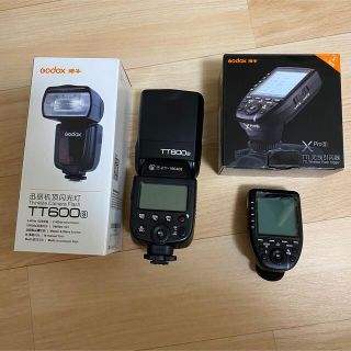 Godox tt600 Xpro セット　ソニー用  SONY(ストロボ/照明)