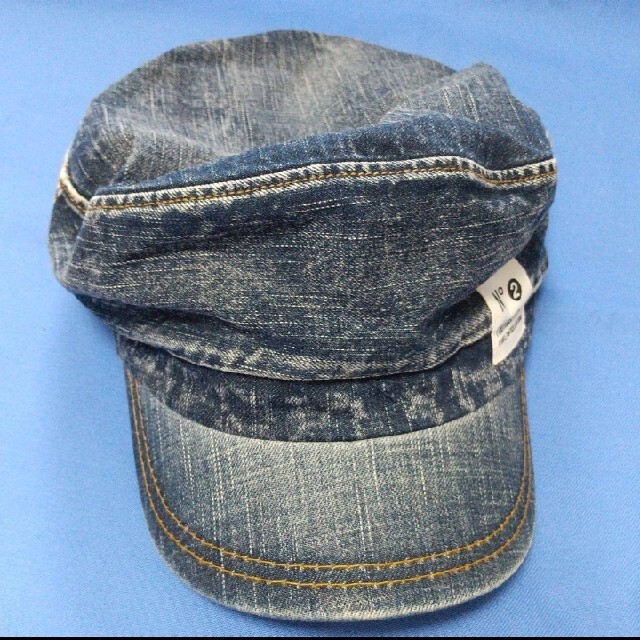 デニム　キャップ レディースの帽子(ニット帽/ビーニー)の商品写真
