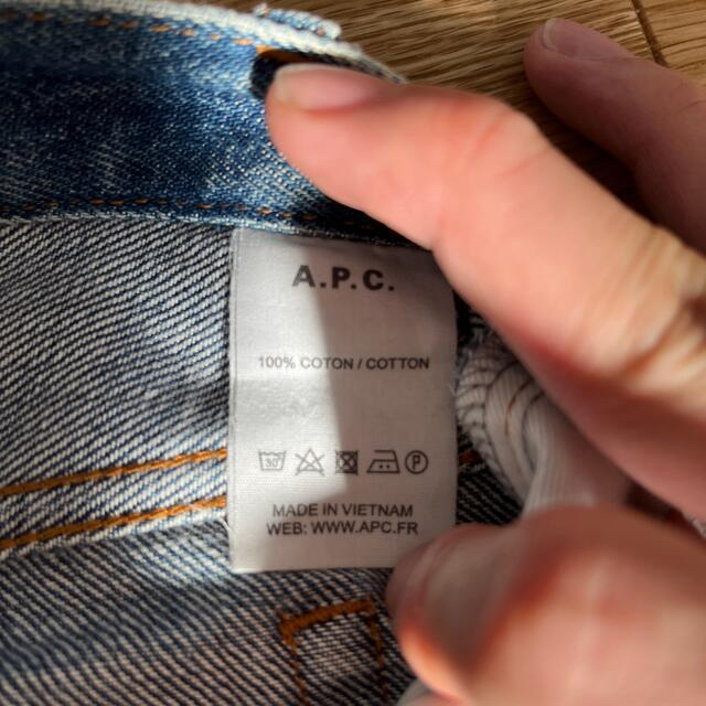 A.P.C(アーペーセー)のバトラー認定 A.P.C プチニュースタンダード W30 アーペーセー デニム メンズのパンツ(デニム/ジーンズ)の商品写真