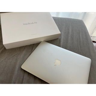 アップル(Apple)のMacbook air 2017(13.3インチ/シルバー)(ノートPC)