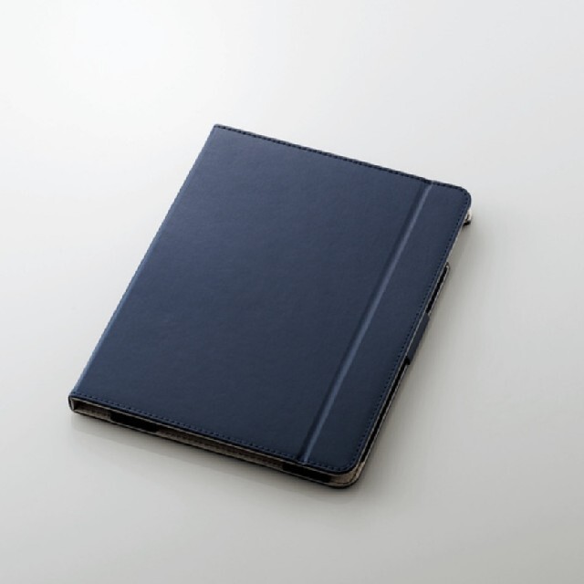 iPad 10.2インチ ソフトレザーケース ネイビー スマホ/家電/カメラのスマホアクセサリー(iPadケース)の商品写真