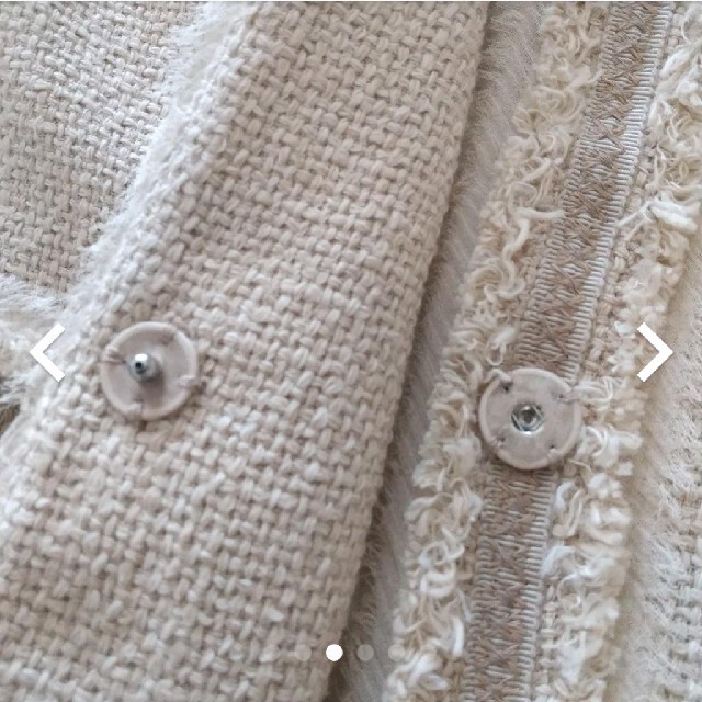 フォクシー FOXEY ノーカラー ジャケット