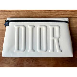 ディオール(Dior)のDior ☆ポーチ 白 ノベルティ 非売品 クラッチバッグ(ポーチ)