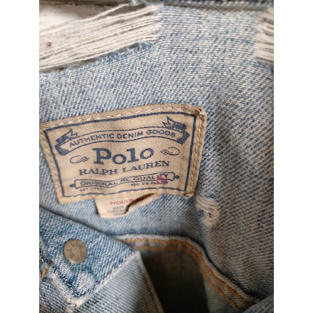 POLO RALPH LAUREN - ポロラルフローレン 落書き グラフィック デニム