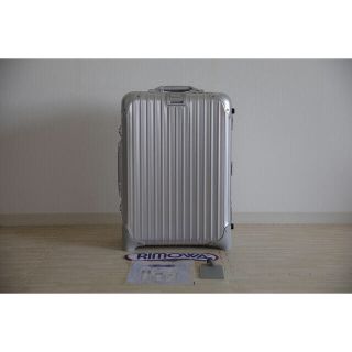 超美品 RIMOWA TOPAS リモワ トパーズ 2輪 機内持ち込み シルバー(旅行用品)