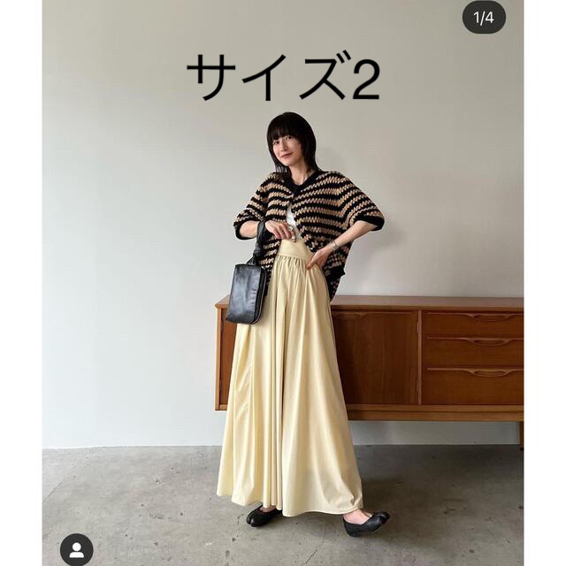 スカートCLANE クラネ　VOLUME MAXI SKIRT 2