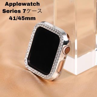 Apple Watch カバーキラキラ41アップルウォッチケースキラキラ45(その他)