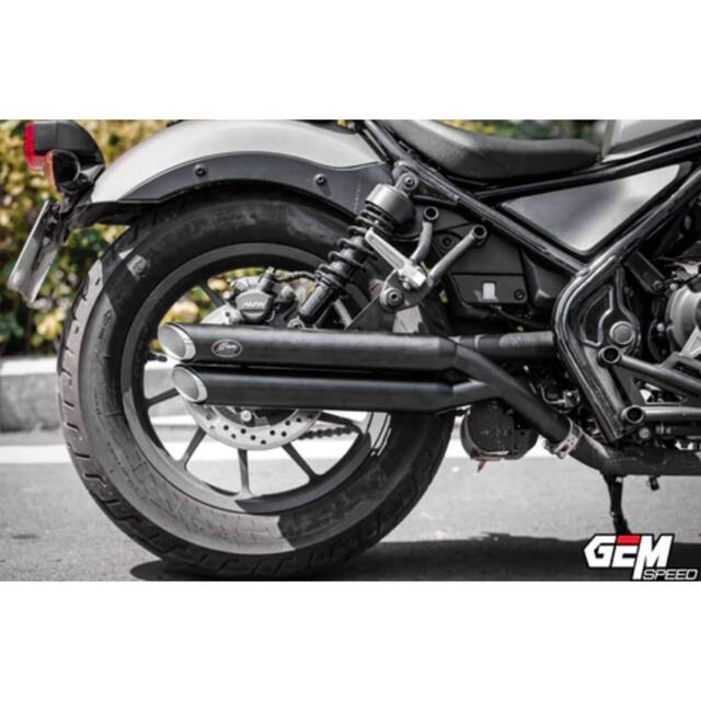 24時間以内発送 ホンダ レブル250-500用 マフラー gem speed製 売上