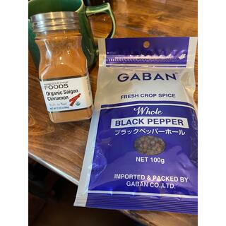 ギャバン(GABAN)のGABAN ブラックペーパーホールとオーガニックシナモン(調味料)