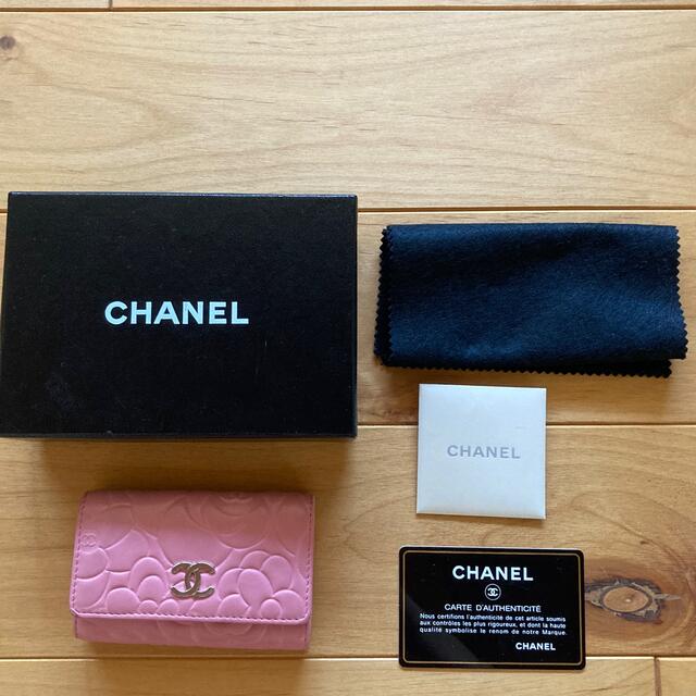 CHANEL カメリア  長財布&キーケース