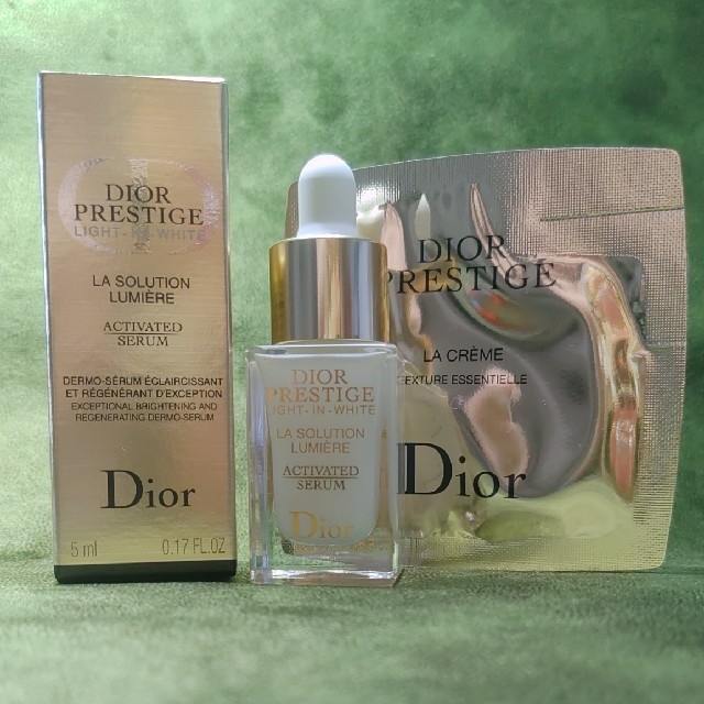 Dior(ディオール)のDior コスメ試供品 プレステージ ライトインセラムとクリーム コスメ/美容のスキンケア/基礎化粧品(美容液)の商品写真