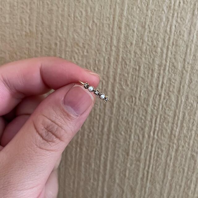 パールダイヤモンドリング💍 レディースのアクセサリー(リング(指輪))の商品写真