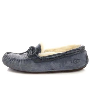 UGG - アグ ダコタ クロコ モカシン UK4.5 23cm ネイビー 1012357の ...