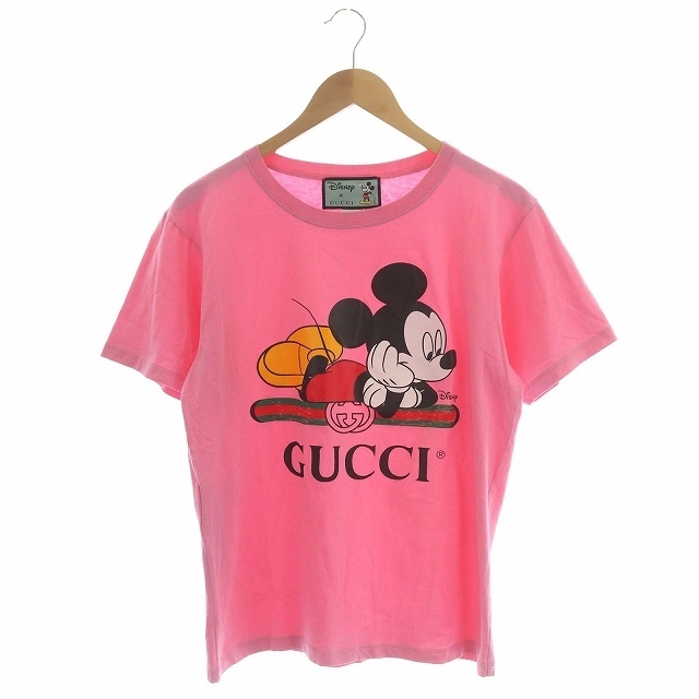 Gucci(グッチ)のグッチ ディズニー Tシャツ カットソー ミッキー 半袖 クルーネック プリント メンズのトップス(Tシャツ/カットソー(半袖/袖なし))の商品写真