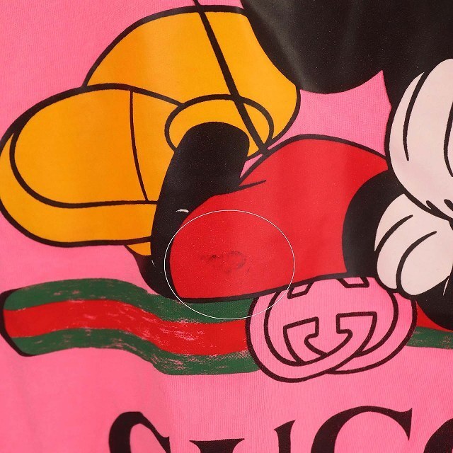 Gucci(グッチ)のグッチ ディズニー Tシャツ カットソー ミッキー 半袖 クルーネック プリント メンズのトップス(Tシャツ/カットソー(半袖/袖なし))の商品写真