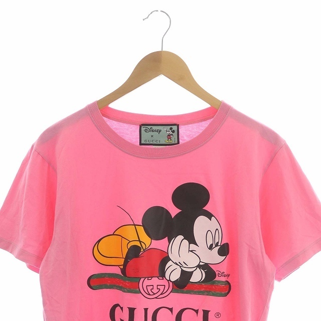 Gucci(グッチ)のグッチ ディズニー Tシャツ カットソー ミッキー 半袖 クルーネック プリント メンズのトップス(Tシャツ/カットソー(半袖/袖なし))の商品写真