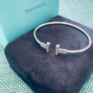 Tiffany & Co. - TIFFANY&Co. ティファニーT ダイヤモンド ワイヤー ブレスレット