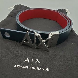 アルマーニエクスチェンジ(ARMANI EXCHANGE)のARMANI EXCHANGE★ベルト★濃紺×ワインレッド(ベルト)