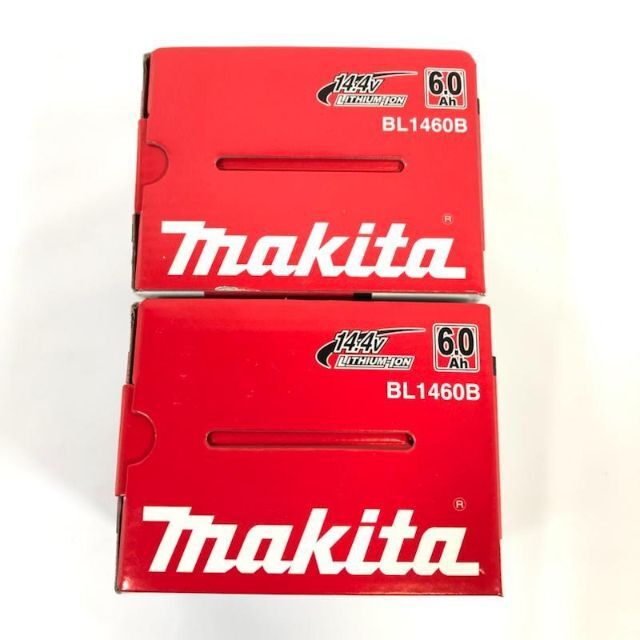 【新品】マキタ 14.4V 6.0Ah バッテリー BL1460B 2個セット