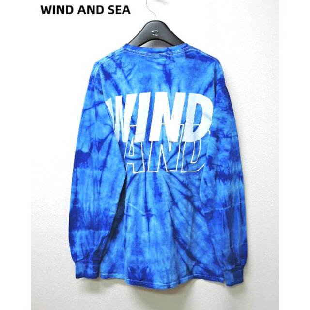 M WIND AND SEA タイダイ ロンTee 木村拓哉着用