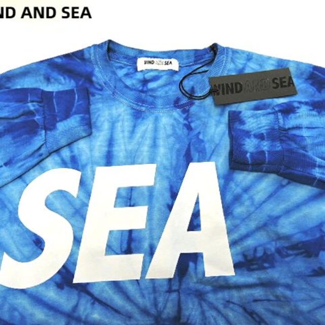 WIND AND SEA(ウィンダンシー)のM WIND AND SEA タイダイ ロンTee 木村拓哉着用 メンズのトップス(Tシャツ/カットソー(七分/長袖))の商品写真