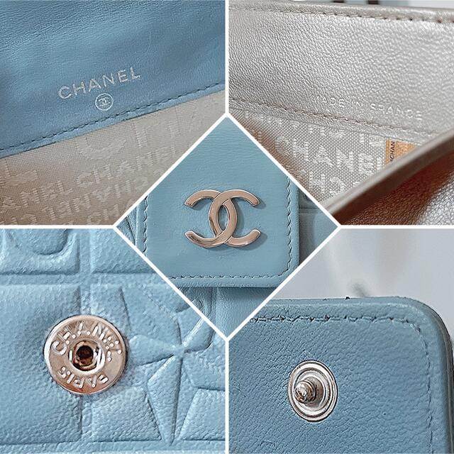 CHANEL(シャネル)の【CHANEL アイコンシリーズ】可愛い柄が特徴の廃盤品レアなお財布♡ レディースのファッション小物(財布)の商品写真