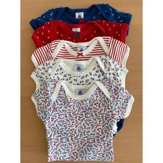 プチバトー(PETIT BATEAU)のプチバトー　肌着　半袖　(肌着/下着)