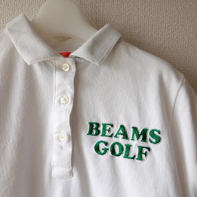 BEAMS(ビームス)のBEAMS GOLF ビームスゴルフ * 半袖ポロシャツ レディース Sサイズ スポーツ/アウトドアのゴルフ(ウエア)の商品写真