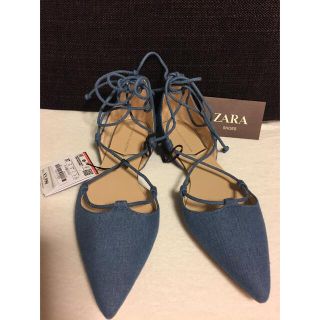 ザラ(ZARA)の▶︎◀︎新品 37 zara サンダルパンプス▶︎◀︎(サンダル)